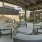 a group of chairs outside