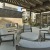 a group of chairs outside